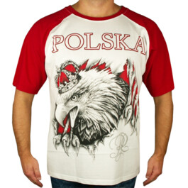 Koszulka Męska Polska Kibica