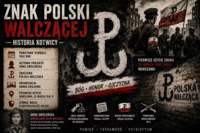 Znak Polski Walczącej – historia Kotwicy i symbolu Armii Krajowej