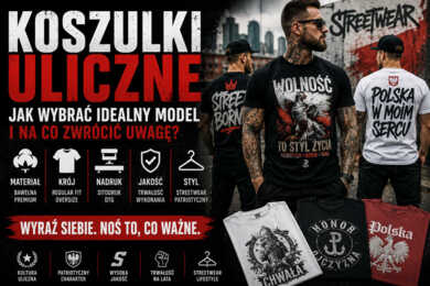 Koszulki uliczne – jak wybrać idealny model i na co zwrócić uwagę?