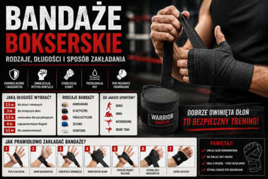 Bandaże bokserskie – jakie wybrać, jaką długość kupić i jak prawidłowo zakładać?