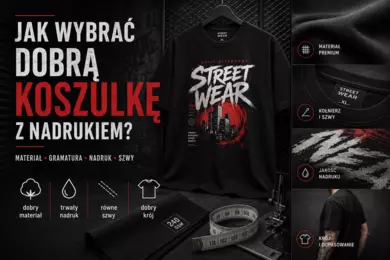 Jak wybrać dobrą koszulkę z nadrukiem, która nie zniszczy się po kilku praniach?