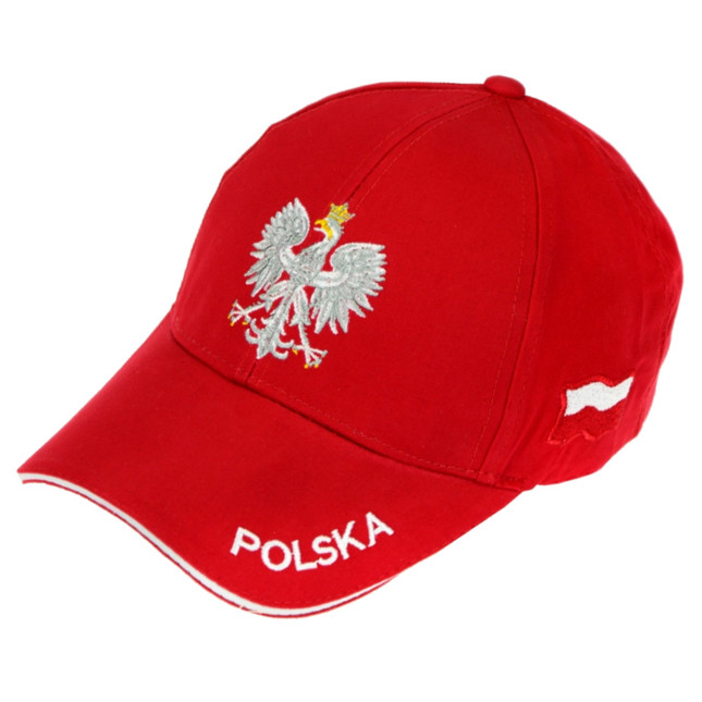 Czapka z daszkiem Polska Orzeł Flaga