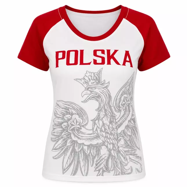 Koszulka Kibica Damska Polska