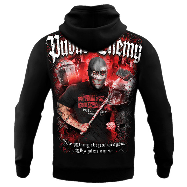 Bluza Public Enemy Nie pytamy ilu jest wrogów