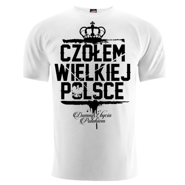 Koszulka Czołem Wielkiej Polsce biała