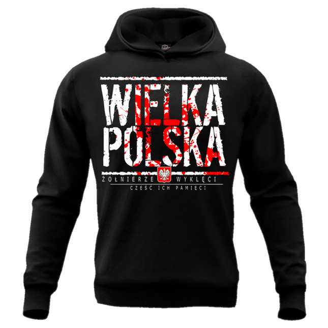 Bluza Wielka Polska Żołnierze Wyklęci czarna