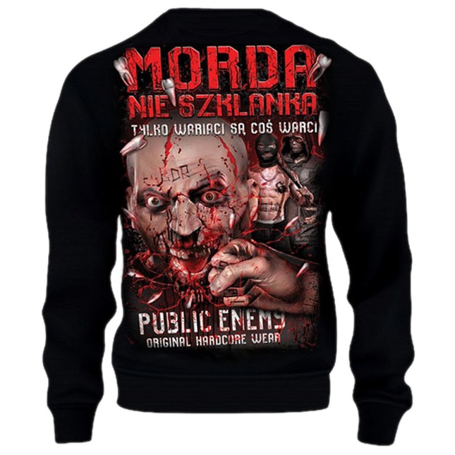 Bluza Public Enemy Morda nie szklanka