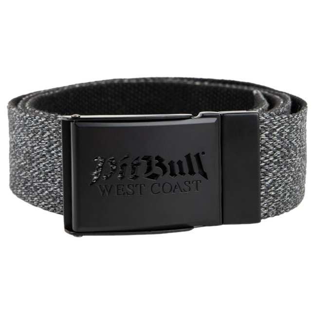 Pasek Parciany Pit Bull Old Logo charcoal melange