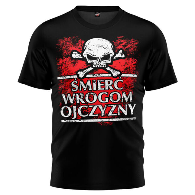 Koszulka Public Enemy Śmierć Wrogom Ojczyzny czarna