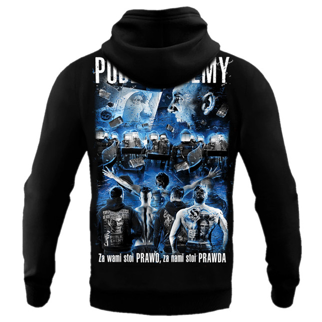 Bluza Public Enemy Za wami stoi PRAWO