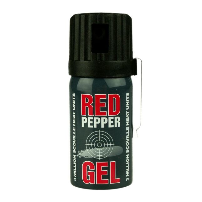 Gaz pieprzowy Red pepper gel stożek 40 ml