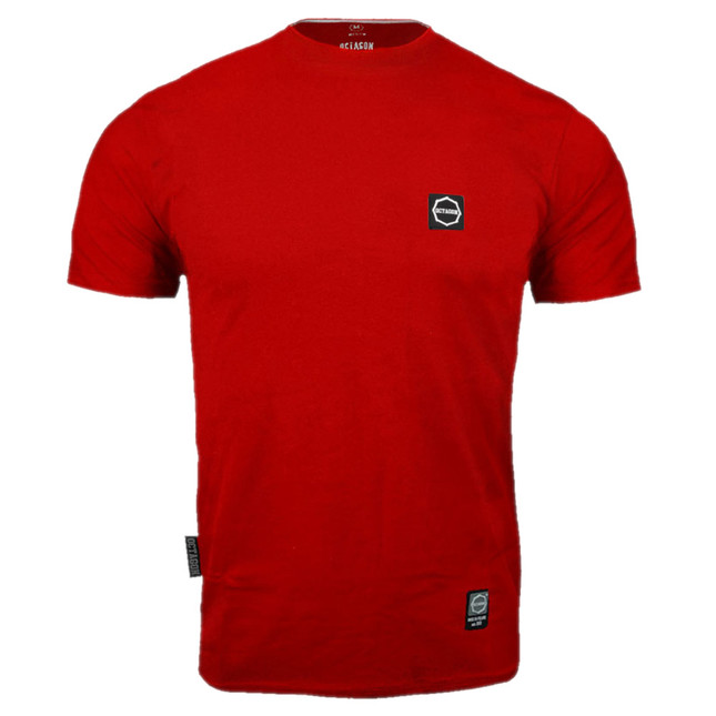 Koszulka Octagon Small Logo red