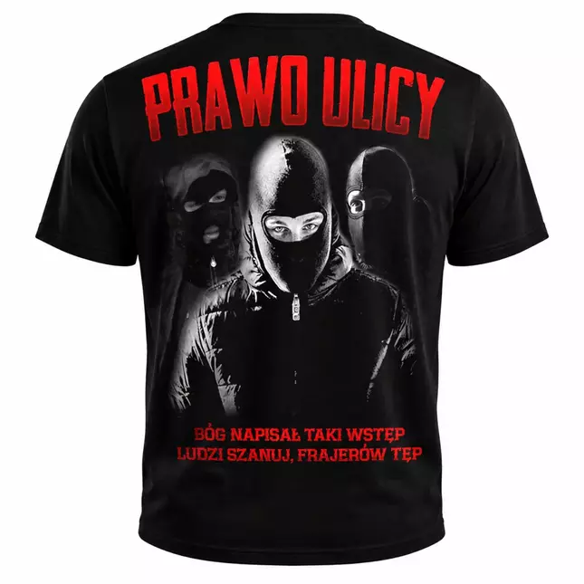 Koszulka Public Enemy Prawo Ulicy