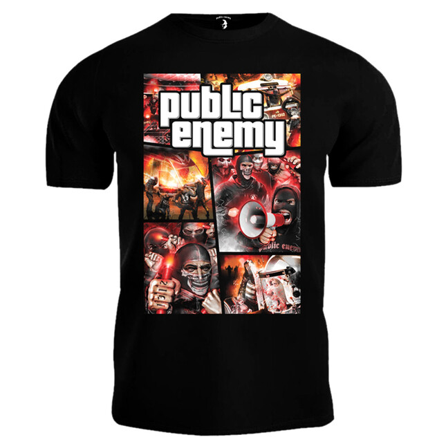 Koszulka Public Enemy Hardcore Life