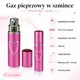 Gaz pieprzowy w szmince 20 ml HPE G-015 różowy