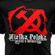 Koszulka Public Enemy Precz z Komuną czarna