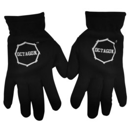 Rękawiczki Zimowe Octagon Logo Czarne