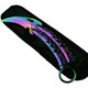 Nóż motylek rainbow Karambit N-499B orzeł