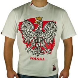 Koszulka Magna Husaria Godło Biała