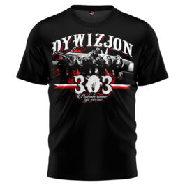 Koszulka Public Enemy Dywizjon 303 Czarna
