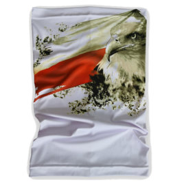 Komin Wielofunkcyjny Polska Flaga Biały