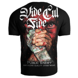 Koszulka Public Enemy Vide Cul Fide Czarna