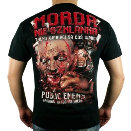 Koszulka Public Enemy Morda Nie Szklanka